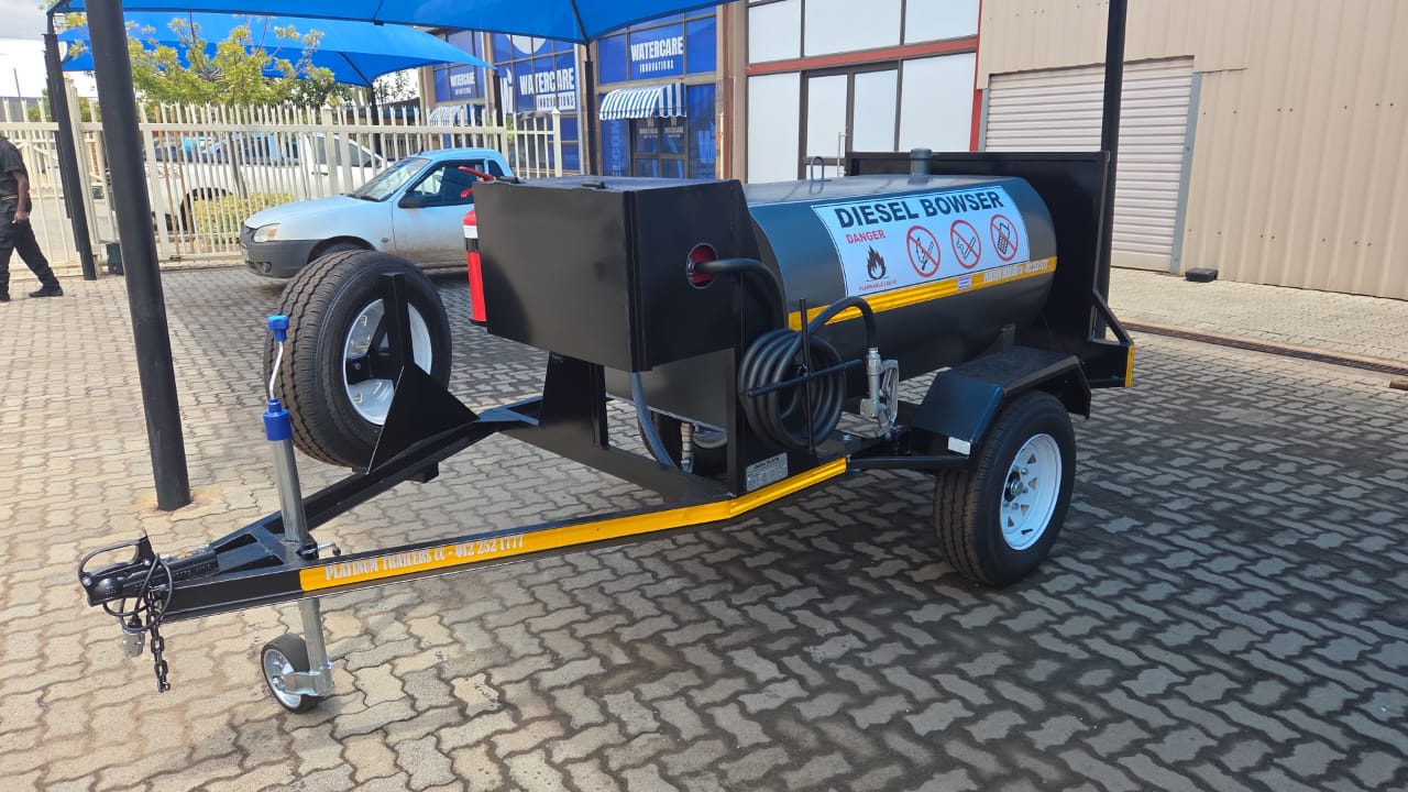 Platinum Trailers CC 1000L Diesel Bowser Trailer. – photo 1