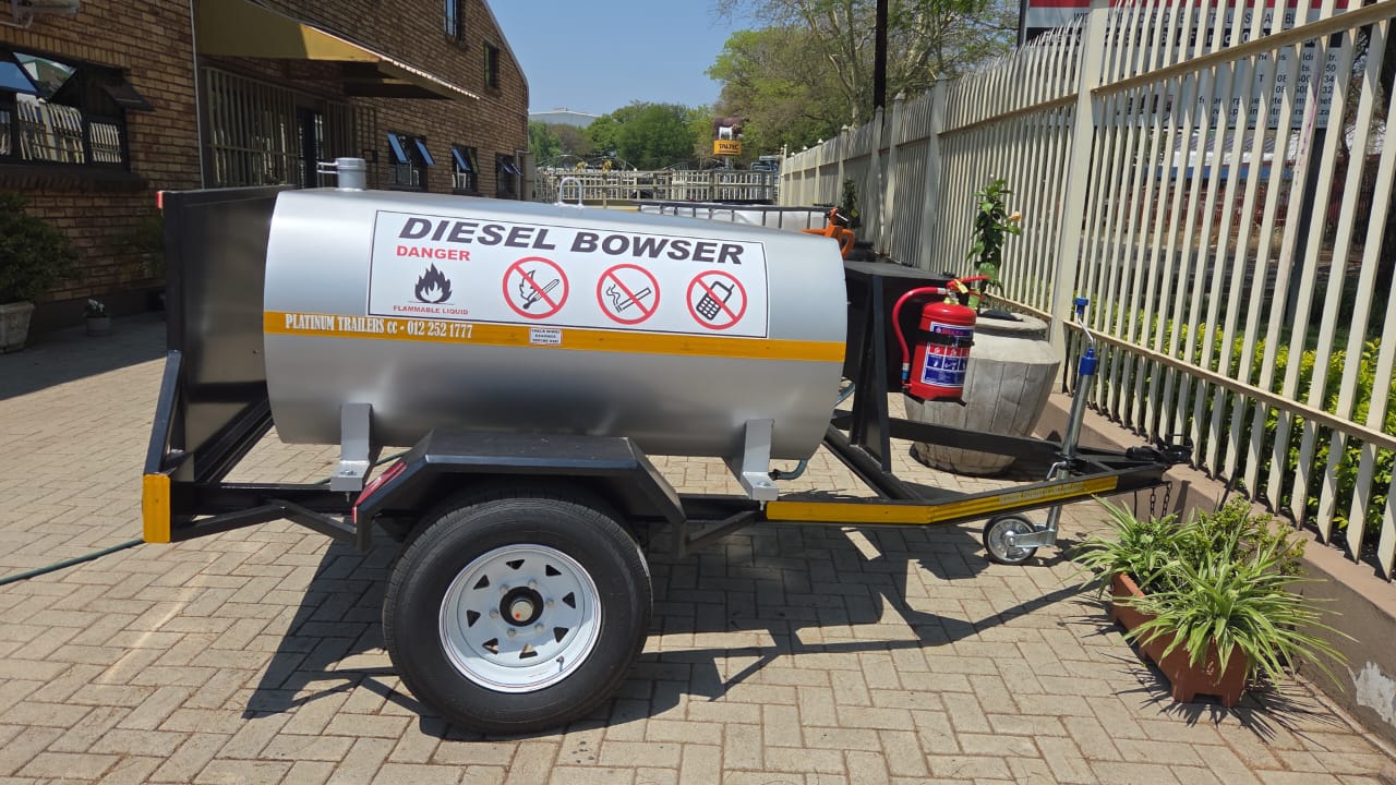 Platinum Trailers CC 1000L Diesel Bowser Trailer. – photo 5