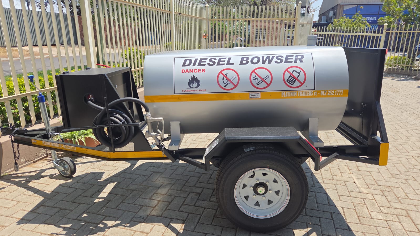 Platinum Trailers CC 1000L Diesel Bowser Trailer. – photo 6