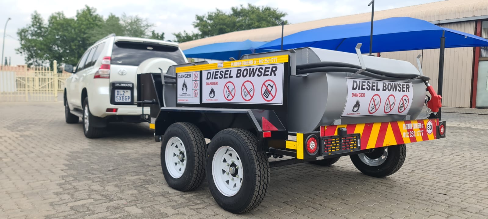 Platinum Trailers CC 2000L Diesel Bowser Trailer. – photo 2