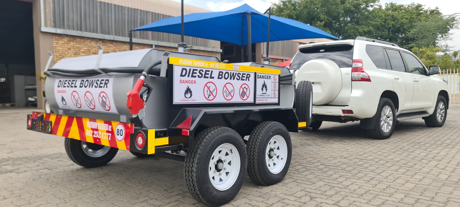 Platinum Trailers CC 2000L Diesel Bowser Trailer. – photo 3
