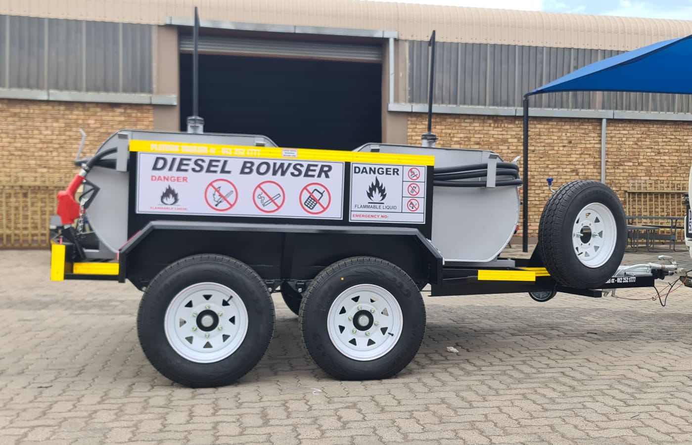 Platinum Trailers CC 2000L Diesel Bowser Trailer. – photo 6