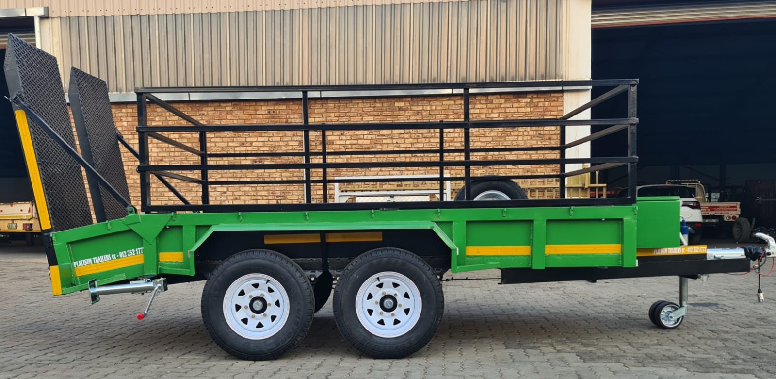 Platinum Trailers CC Bobcat / Forklift Combo Trailer. – photo 2