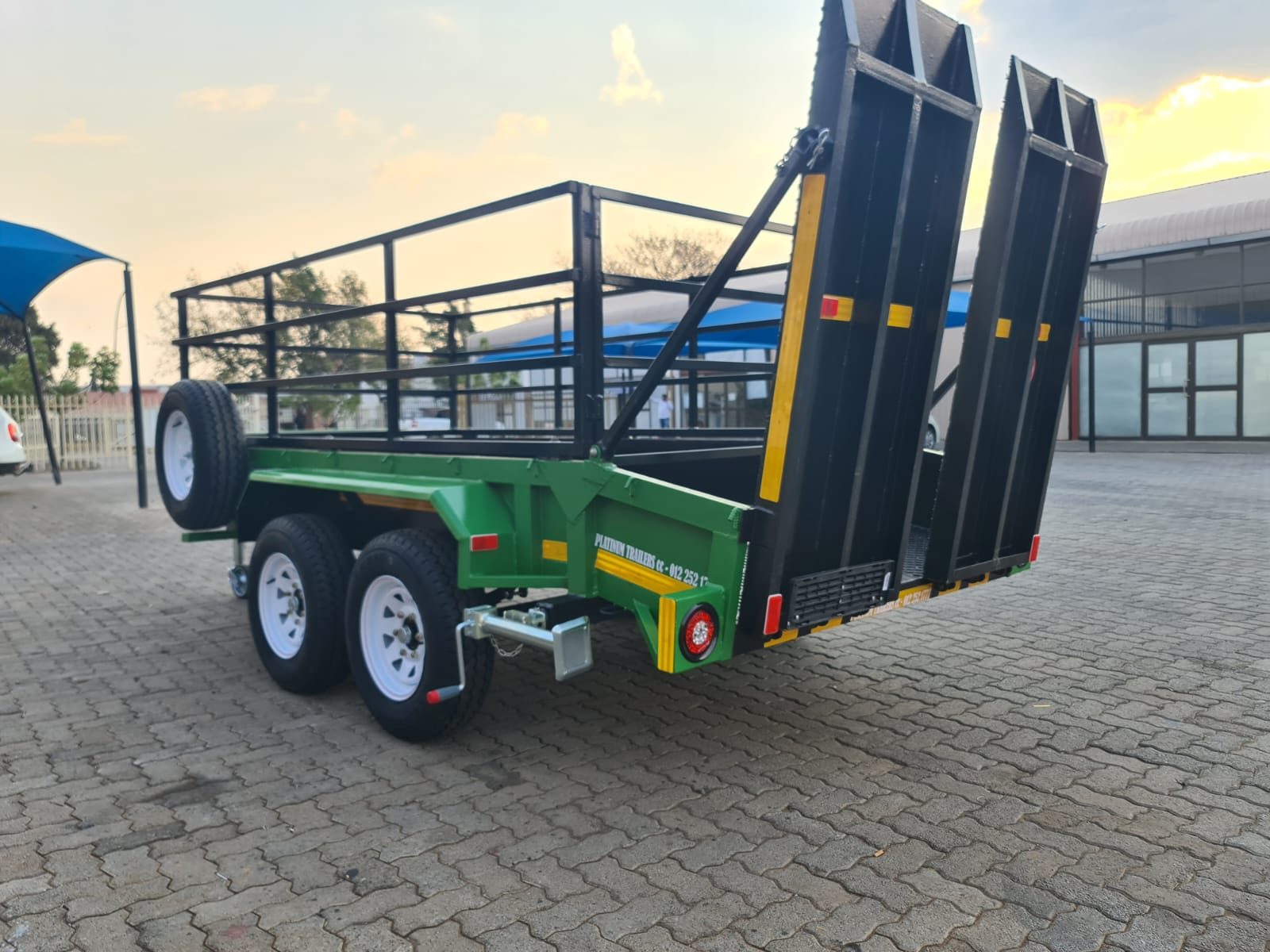 Platinum Trailers CC Bobcat / Forklift Combo Trailer. – photo 7