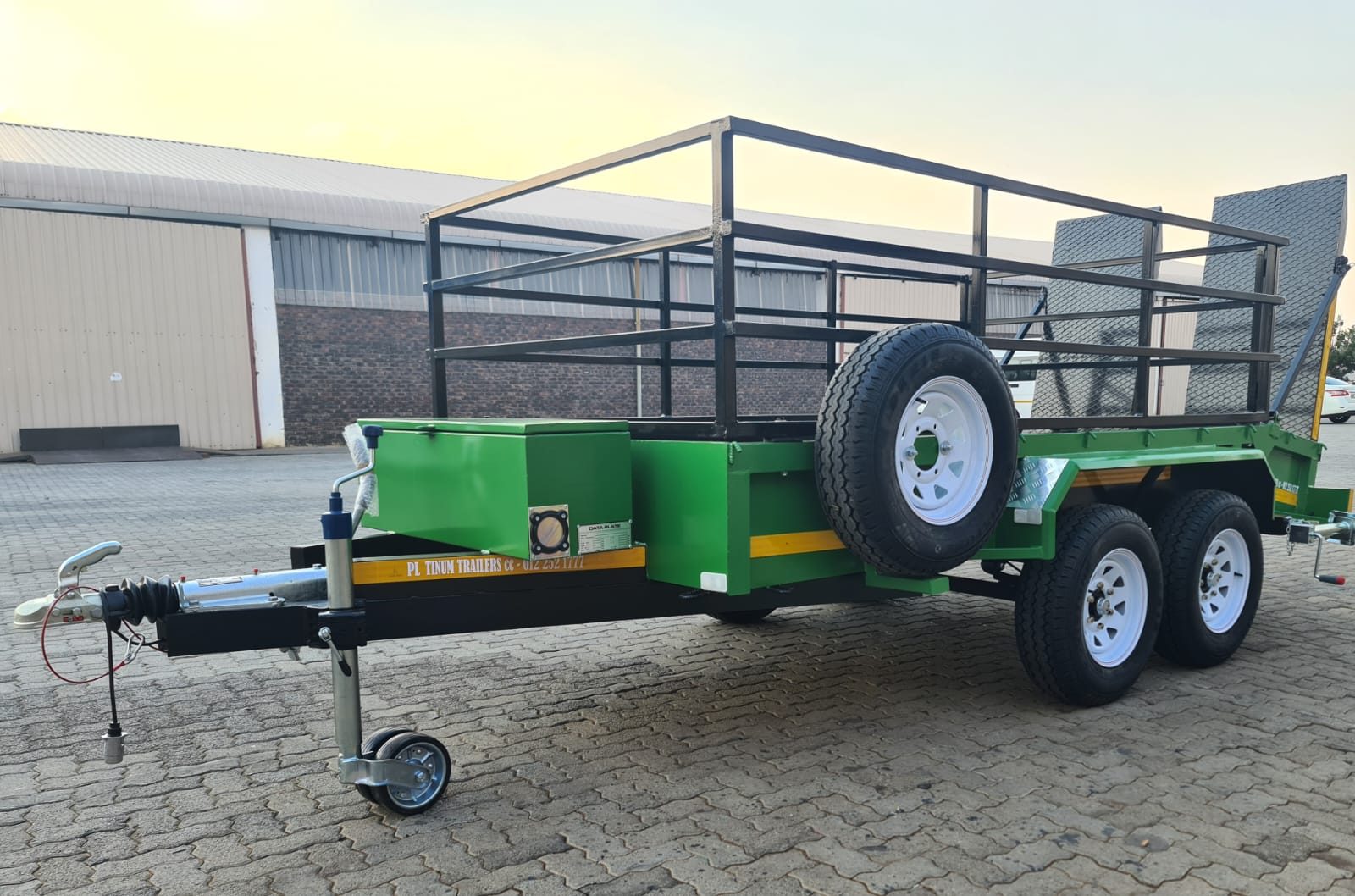 Platinum Trailers CC Bobcat / Forklift Combo Trailer. – photo 8