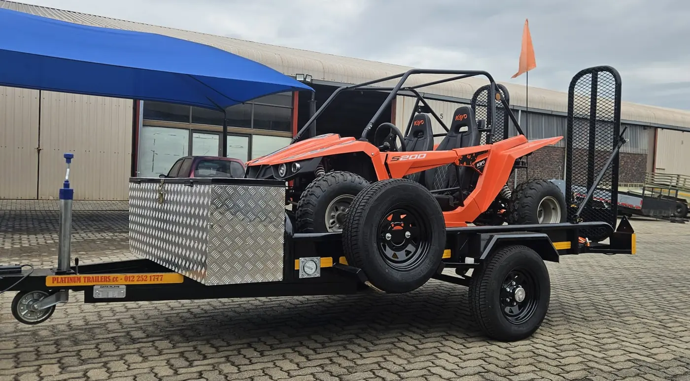 Platinum Trailers CC Quad Bike Trailer. – photo 1
