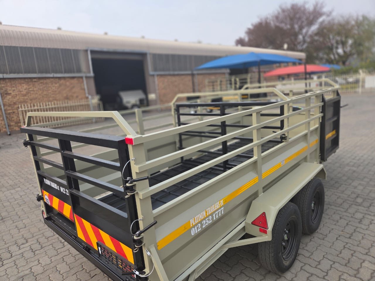 Platinum Trailers CC Single Deck Sheep Trailer. – photo 2