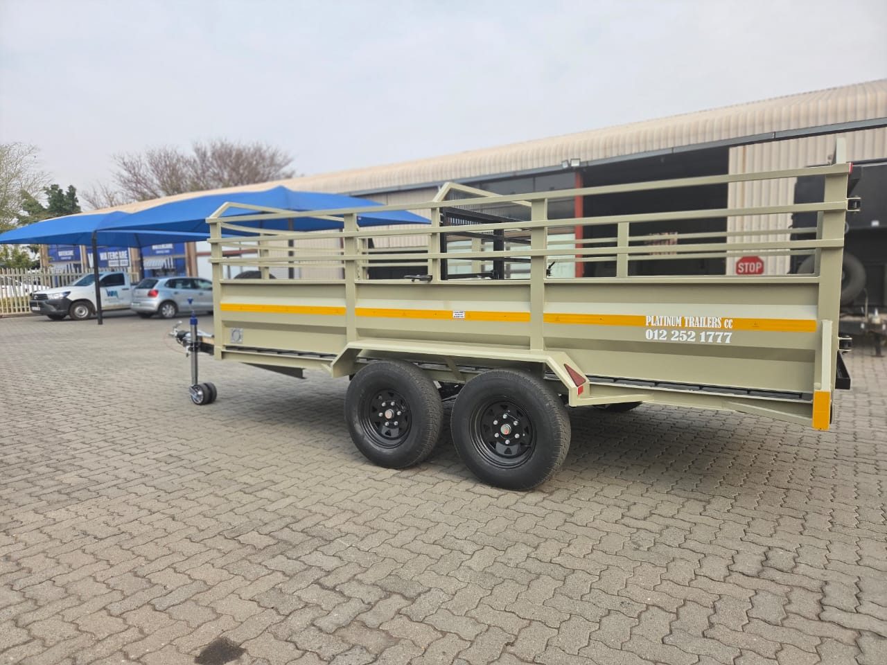 Platinum Trailers CC Single Deck Sheep Trailer. – photo 3