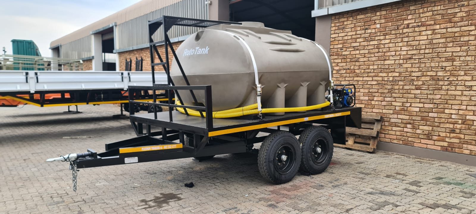 Platinum Trailers CC Water Bowser Trailers. – photo 1