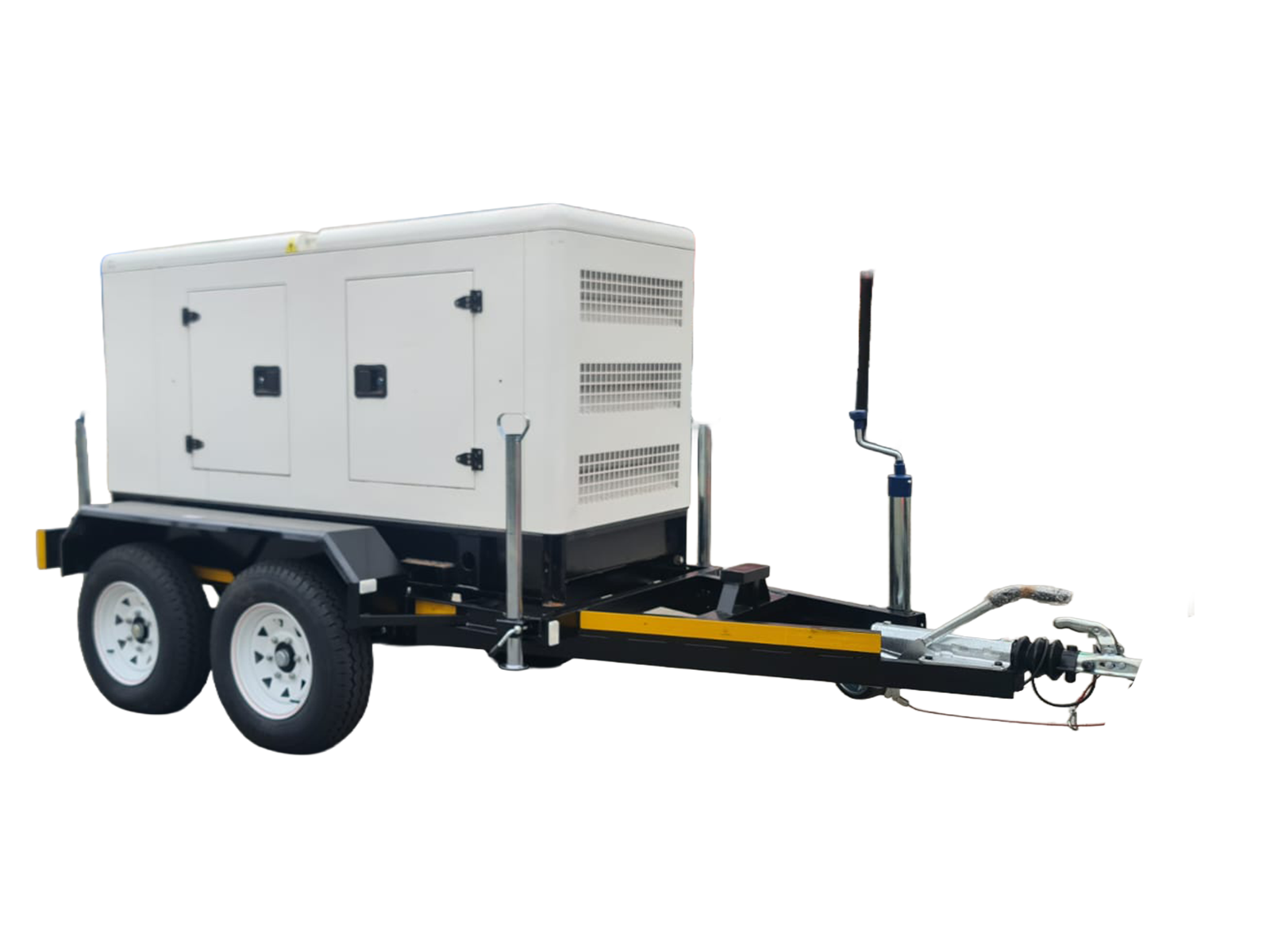 Commercial generator trailer