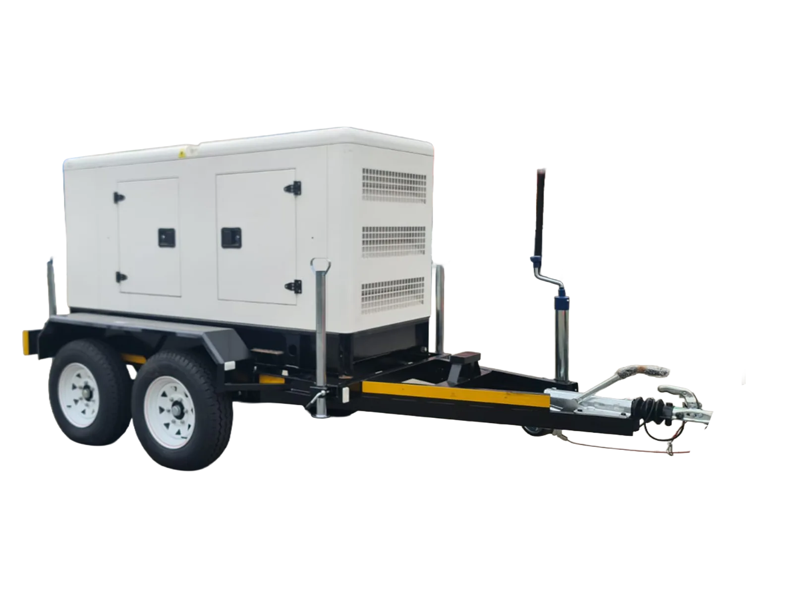 Commercial generator trailer